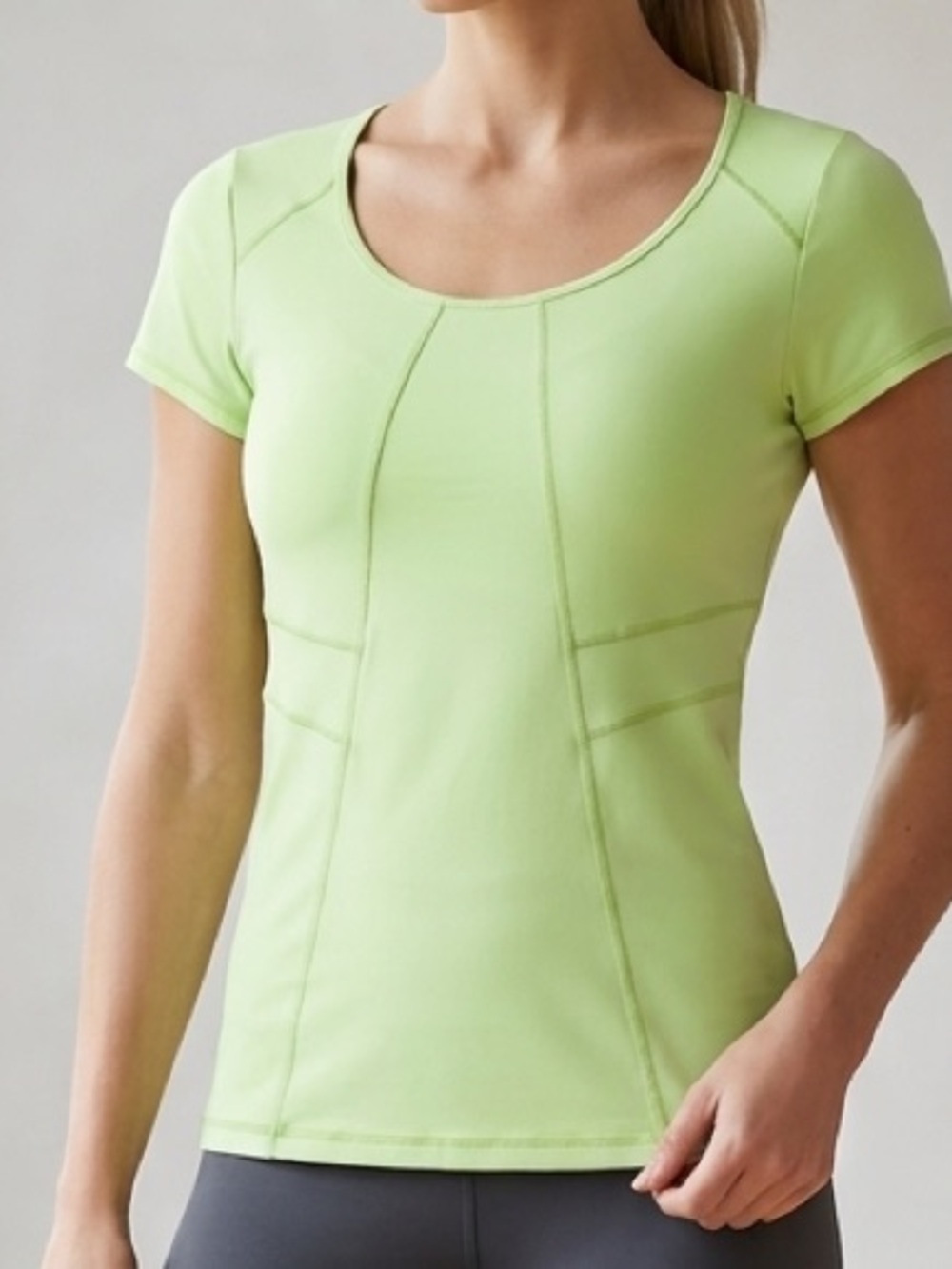 Sz S Kyodan Light Green Stretch Active Tee